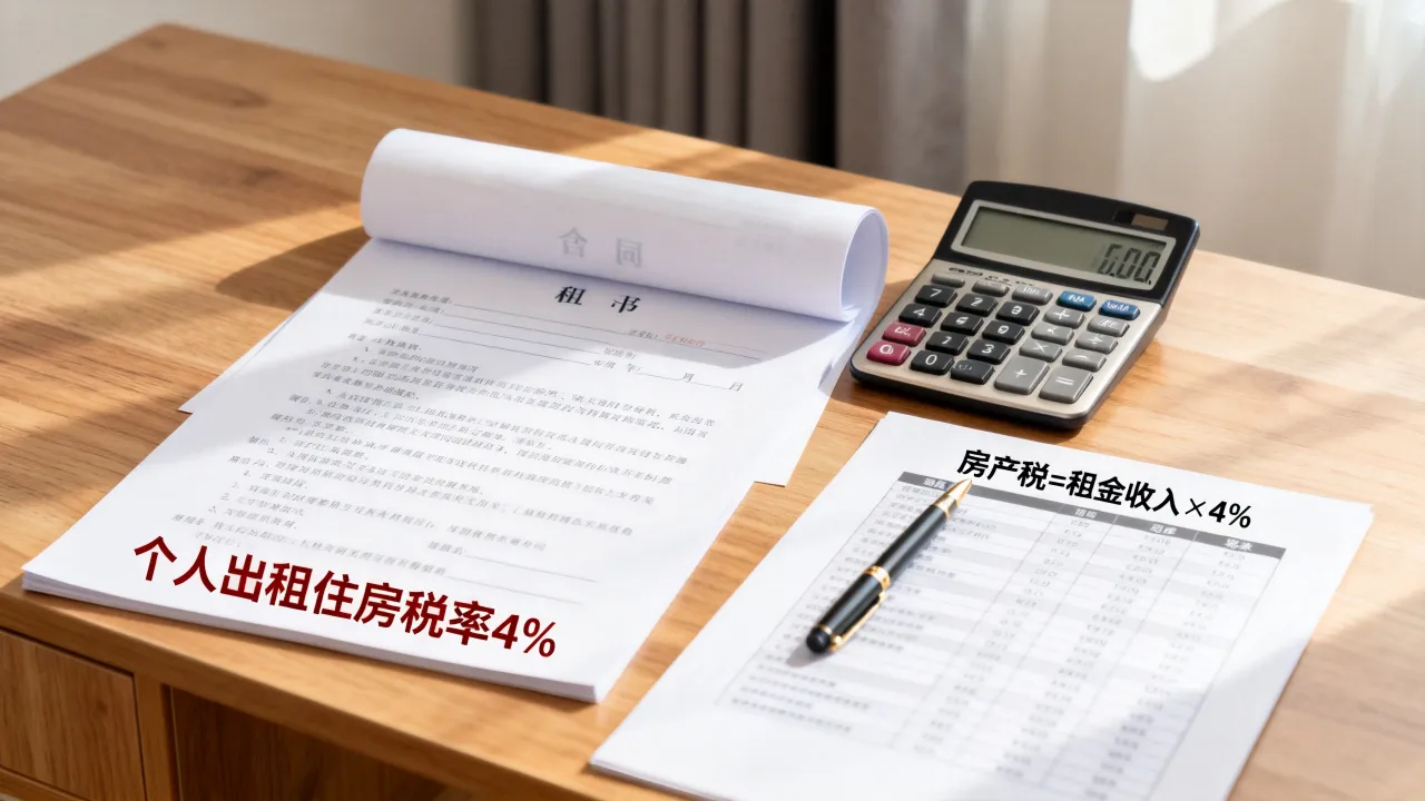 出租房产税如何计算,个人出租房屋房产税税率是多少