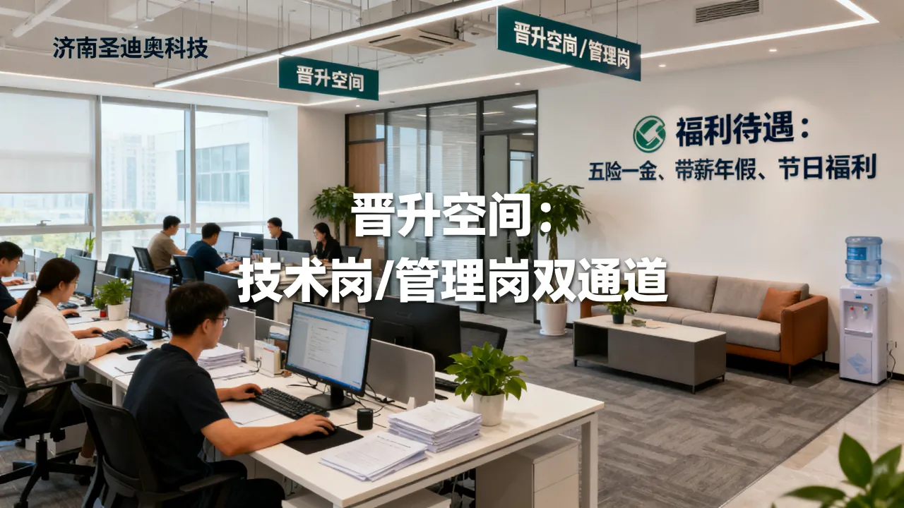 济南圣迪奥科技招聘福利待遇怎么样?晋升空间大吗-图3 济南圣迪奥科技招聘福利待遇怎么样?晋升空间大吗-图3