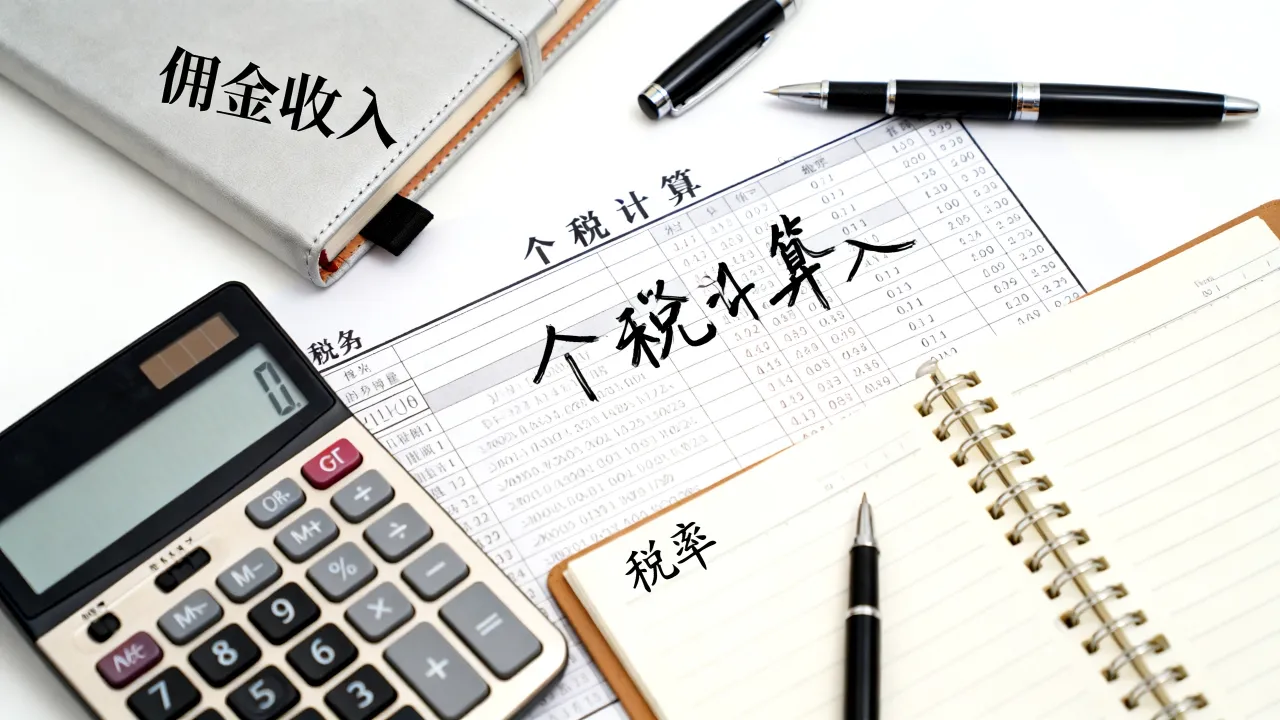 佣金如何计税?个人取得佣金收入个税怎么算