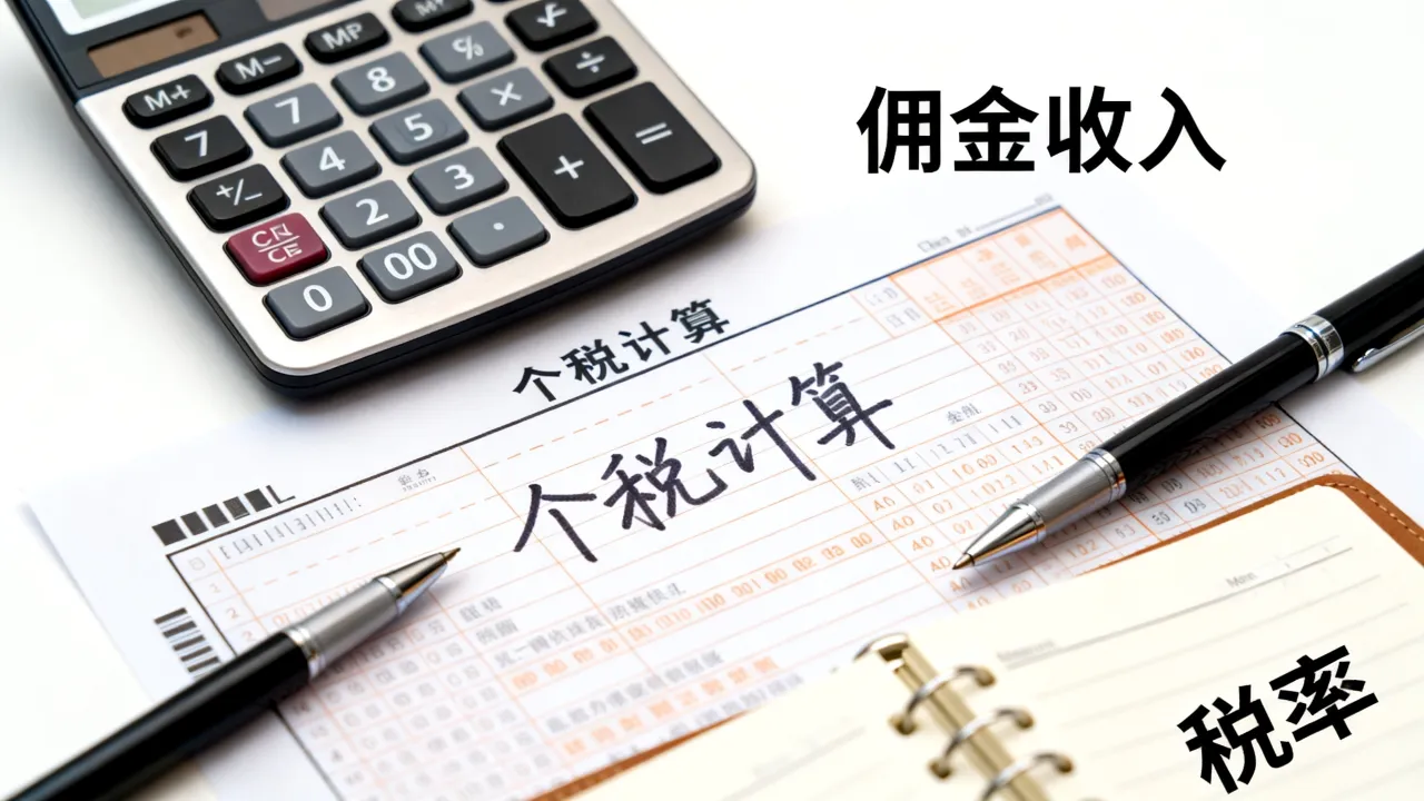 佣金如何计税?个人取得佣金收入个税怎么算-图2 佣金如何计税?个人取得佣金收入个税怎么算-图2