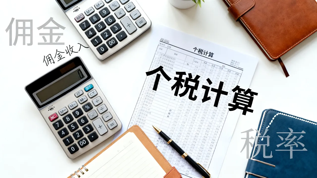 佣金如何计税?个人取得佣金收入个税怎么算-图3 佣金如何计税?个人取得佣金收入个税怎么算-图3