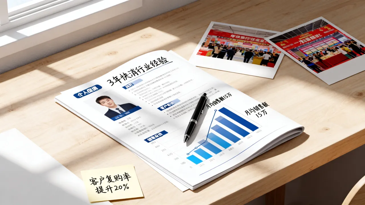 促销个人简历怎么写最吸引人,如何突出销售业绩?-图2 促销个人简历怎么写最吸引人,如何突出销售业绩?-图2