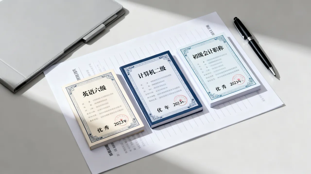 简历上获得证书怎么写,简历证书怎么写才能加分?