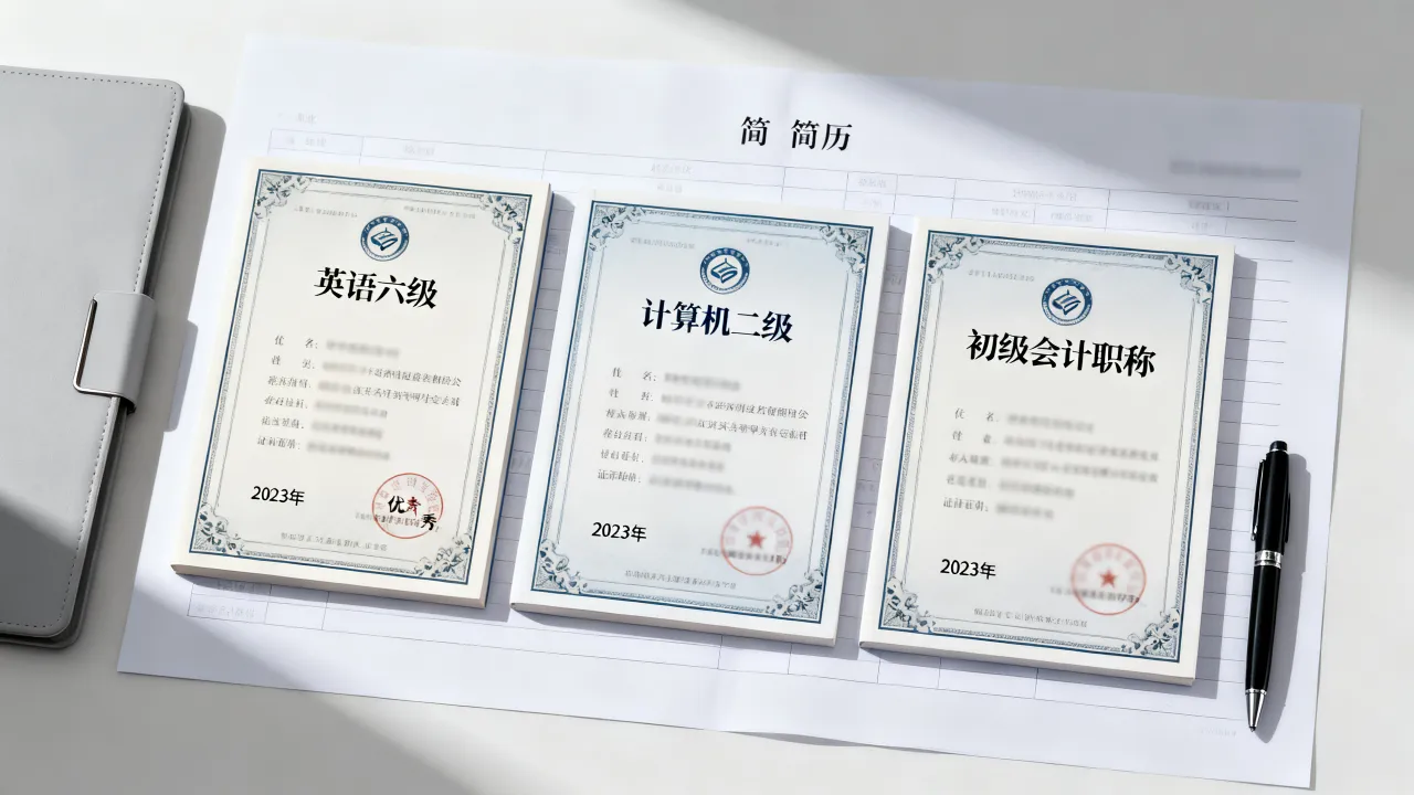 简历上获得证书怎么写,简历证书怎么写才能加分?-图2 简历上获得证书怎么写,简历证书怎么写才能加分?-图2