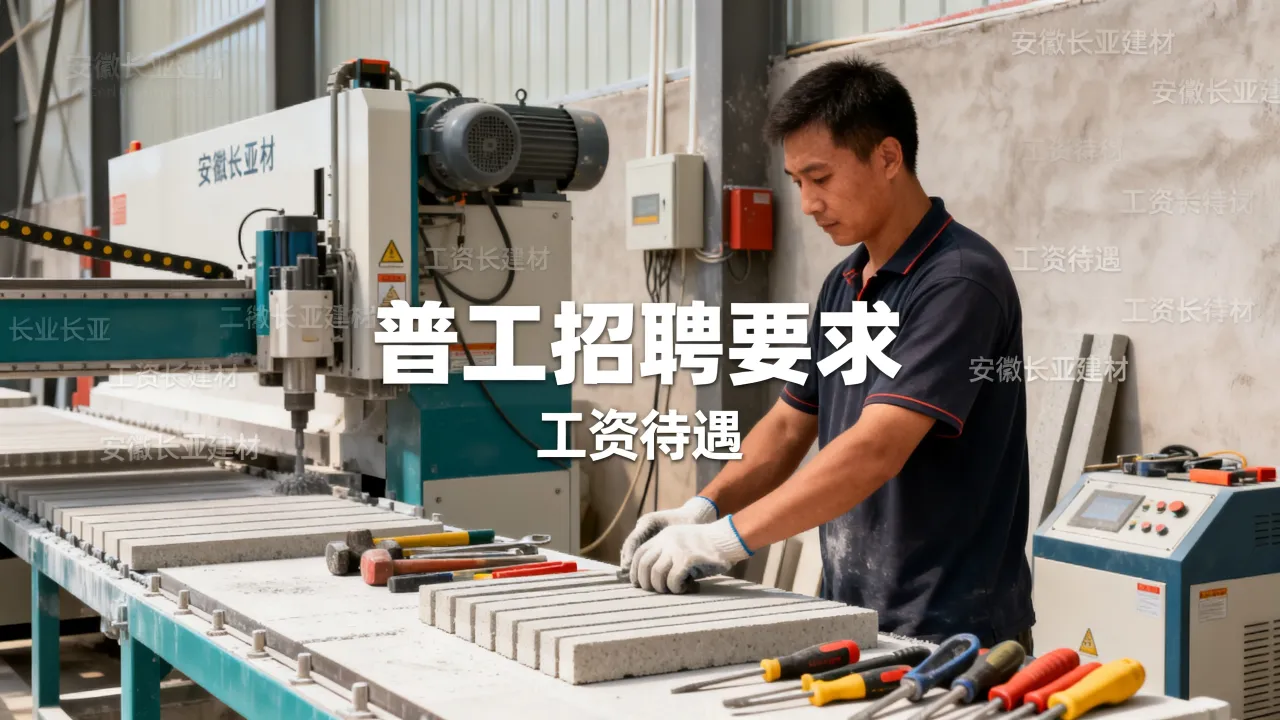 安徽长亚建材招聘普工有哪些要求,工资待遇怎么样?-图2 安徽长亚建材招聘普工有哪些要求,工资待遇怎么样?-图2
