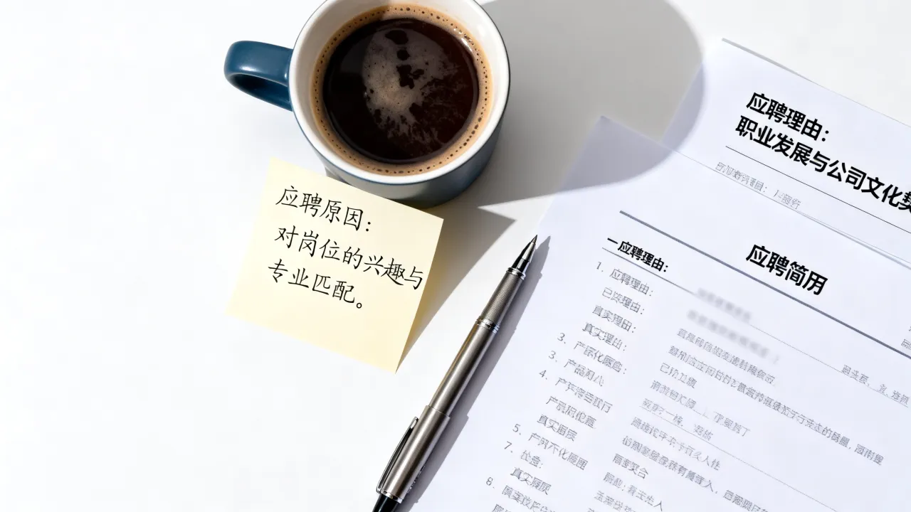 简历中应聘原因怎么写，应聘理由怎么写简短吸引人