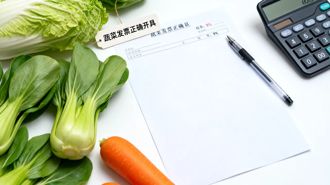 蔬菜发票如何正确开具?税率是多少-图3 蔬菜发票如何正确开具?税率是多少-图3