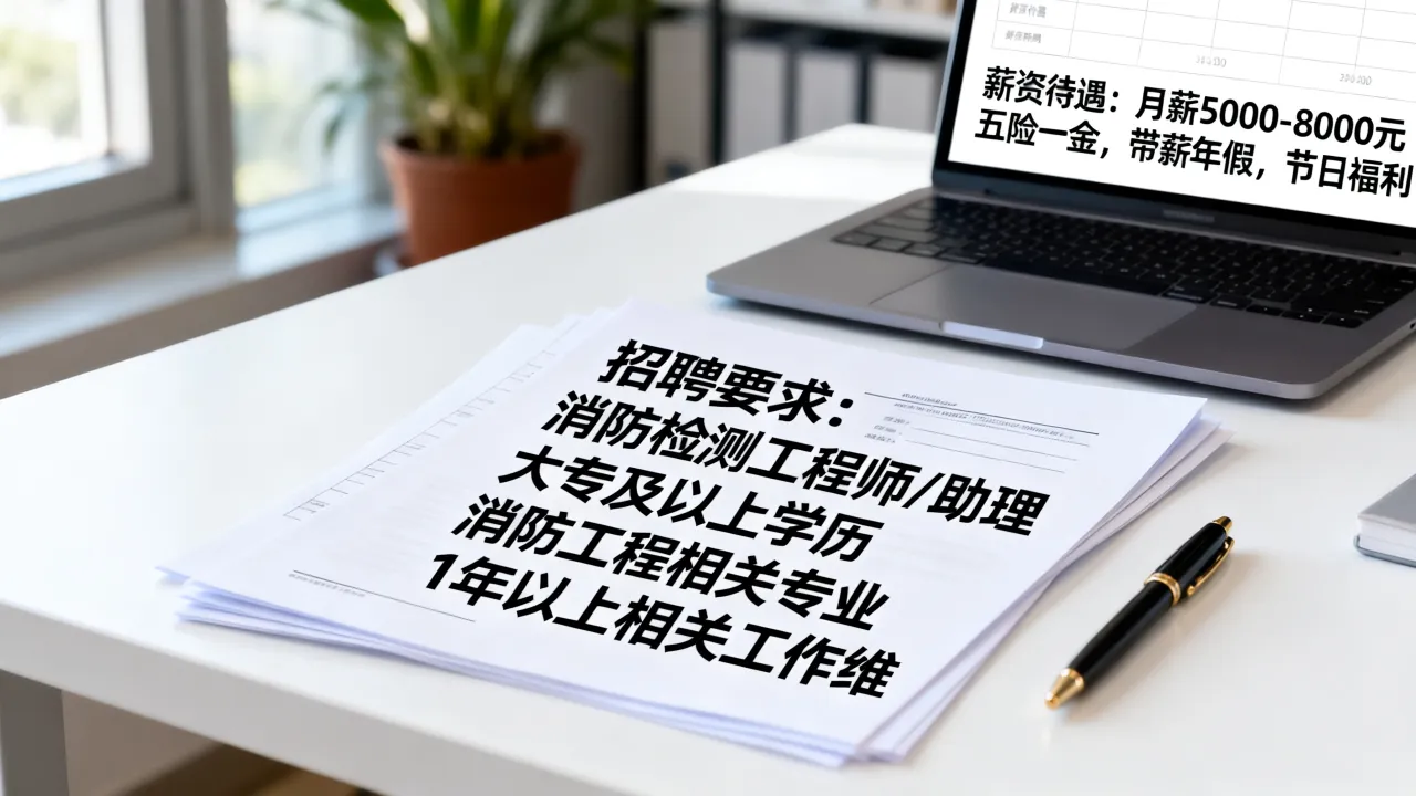 淮安消防检测公司招聘有哪些要求?薪资待遇怎么样?-图2 淮安消防检测公司招聘有哪些要求?薪资待遇怎么样?-图2