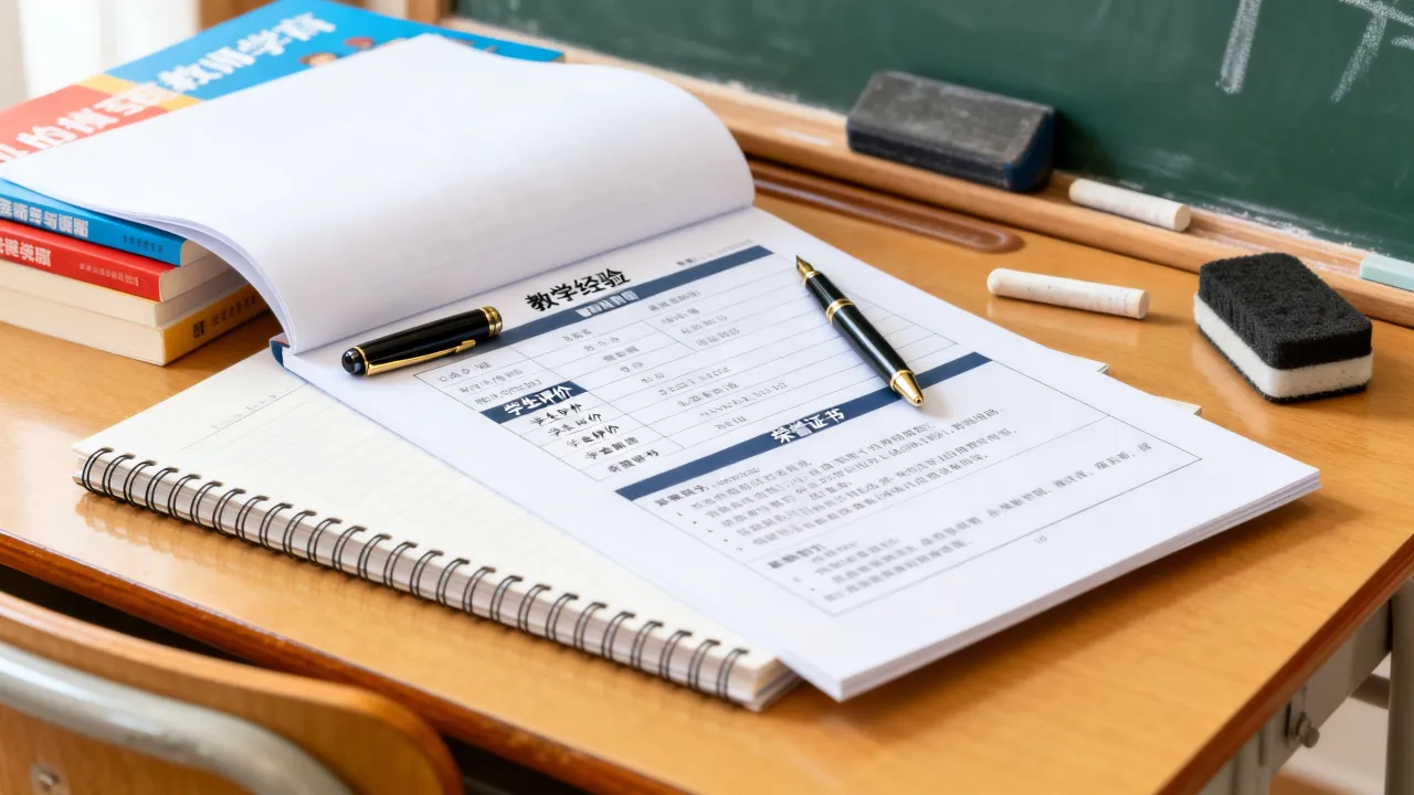 教师面试简历怎么写?突出哪些教学亮点最加分?