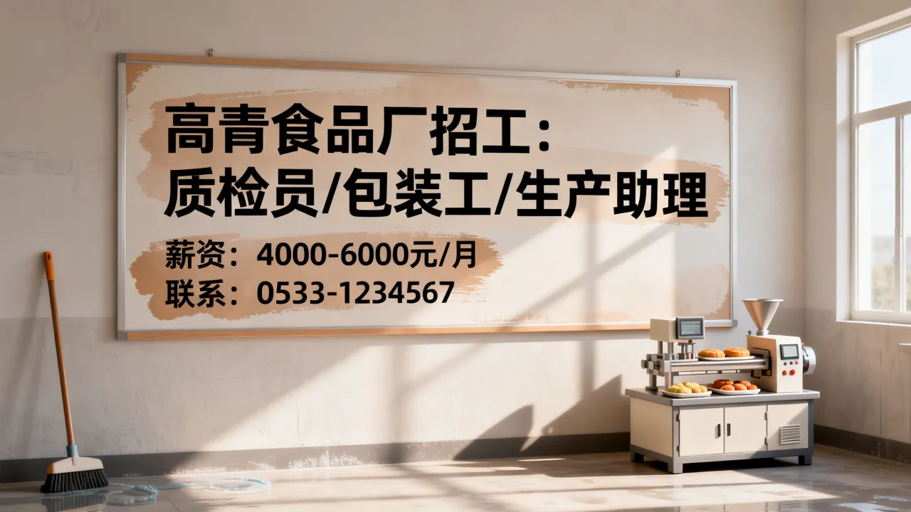 高青食品类招聘信息在哪看?食品厂招工岗位有哪些?-图2 高青食品类招聘信息在哪看?食品厂招工岗位有哪些?-图2