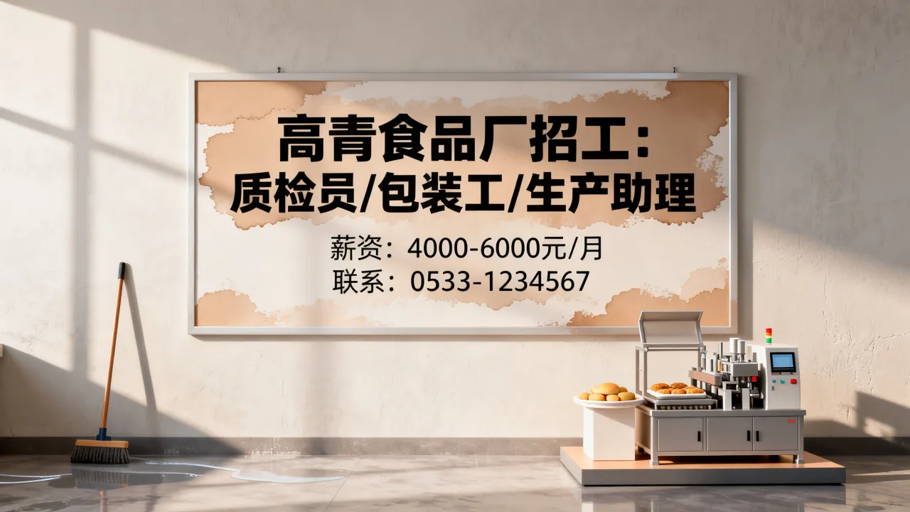 高青食品类招聘信息在哪看?食品厂招工岗位有哪些?-图3 高青食品类招聘信息在哪看?食品厂招工岗位有哪些?-图3