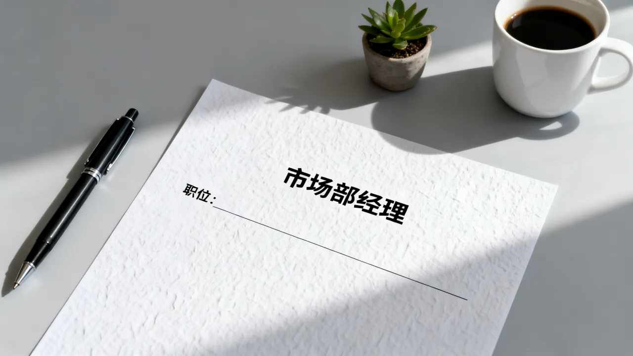 个人简历职位怎么写?个人简历职位一栏怎么填才规范?