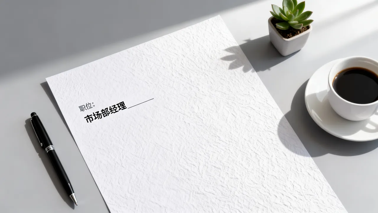 个人简历职位怎么写?个人简历职位一栏怎么填才规范?-图2 个人简历职位怎么写?个人简历职位一栏怎么填才规范?-图2
