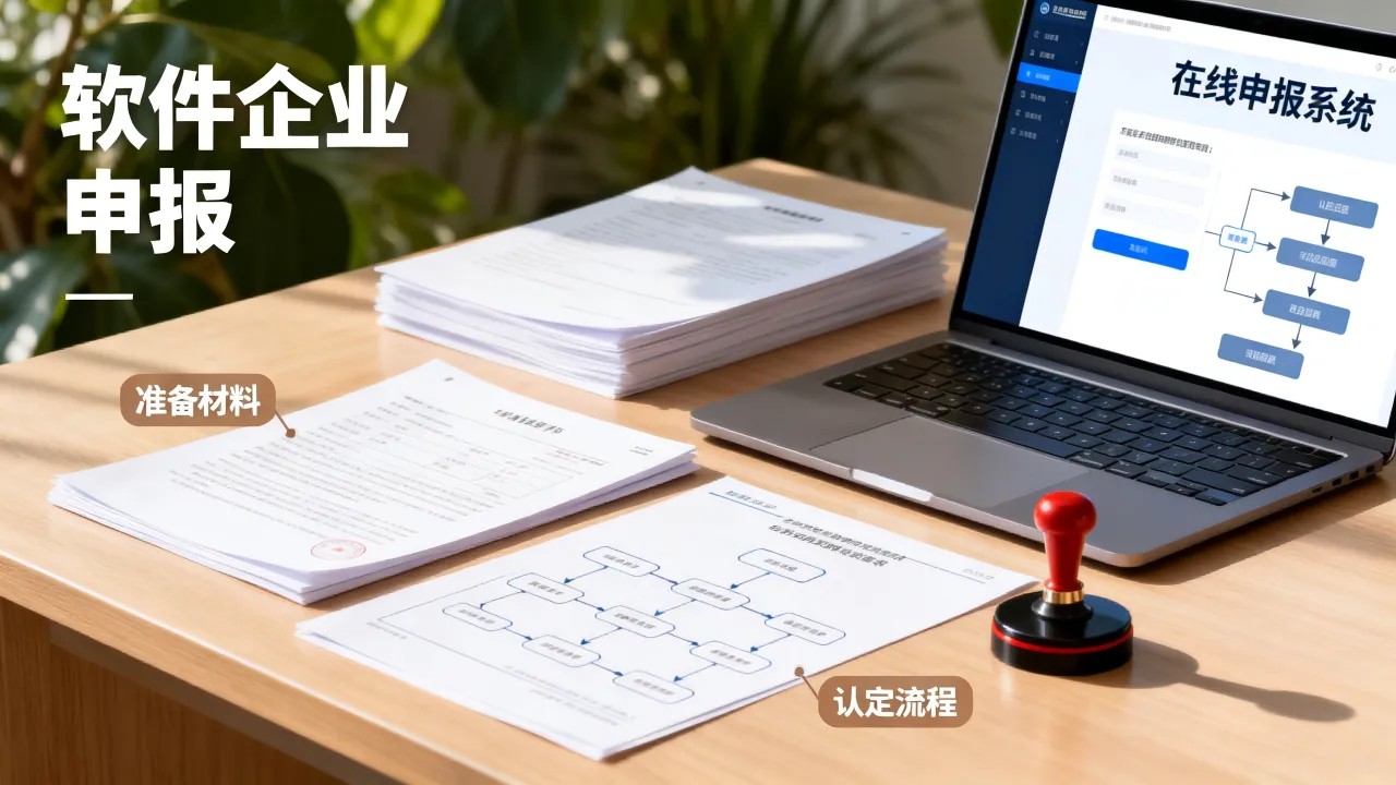 如何申报软件企业,软件企业认定条件及流程是什么