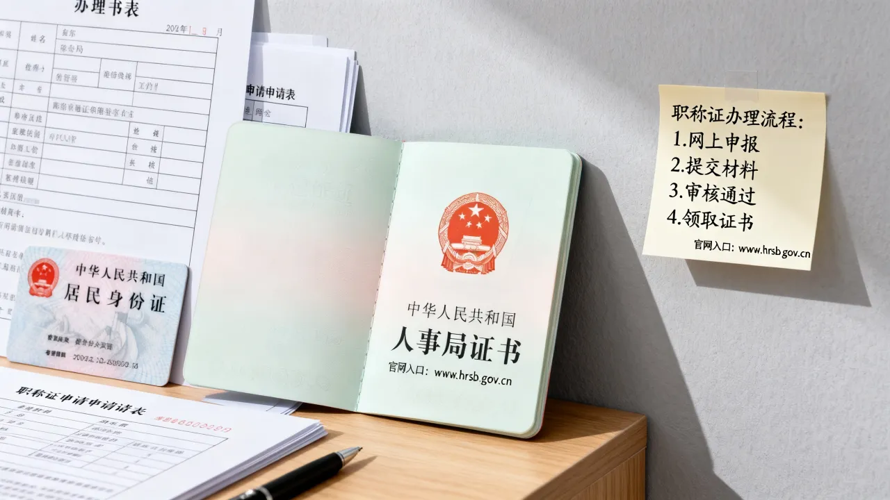 人事局职称证怎么办理，职称证查询官网入口？-图3