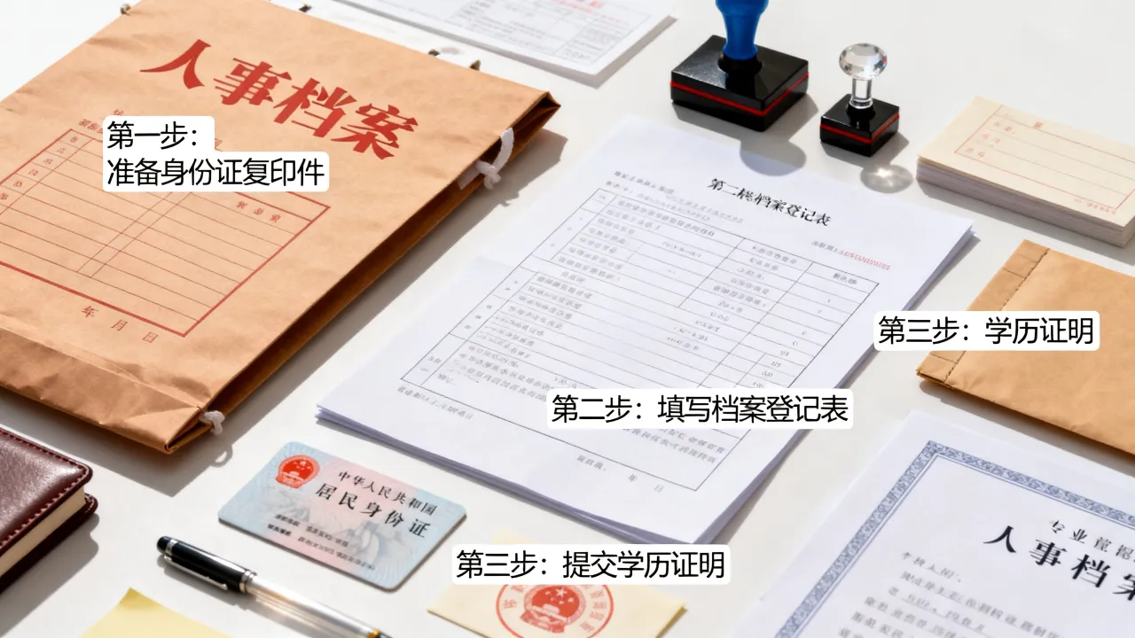 做人事档案档案怎么做,人事档案办理流程需要哪些材料?