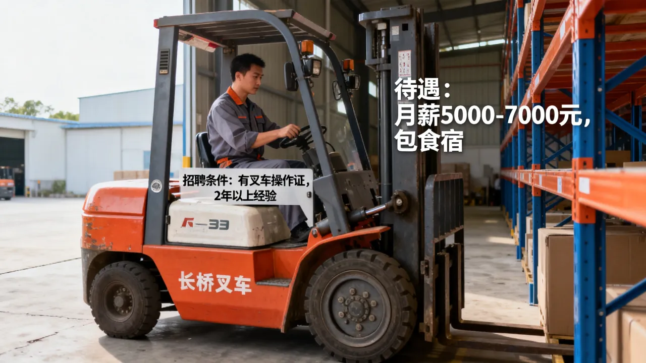 漳浦长桥叉车招聘条件怎么样?,漳浦叉车工招聘待遇如何