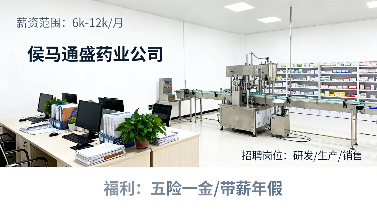 侯马通盛药业还在招人吗,工资待遇到底怎么样-图2 侯马通盛药业还在招人吗,工资待遇到底怎么样-图2