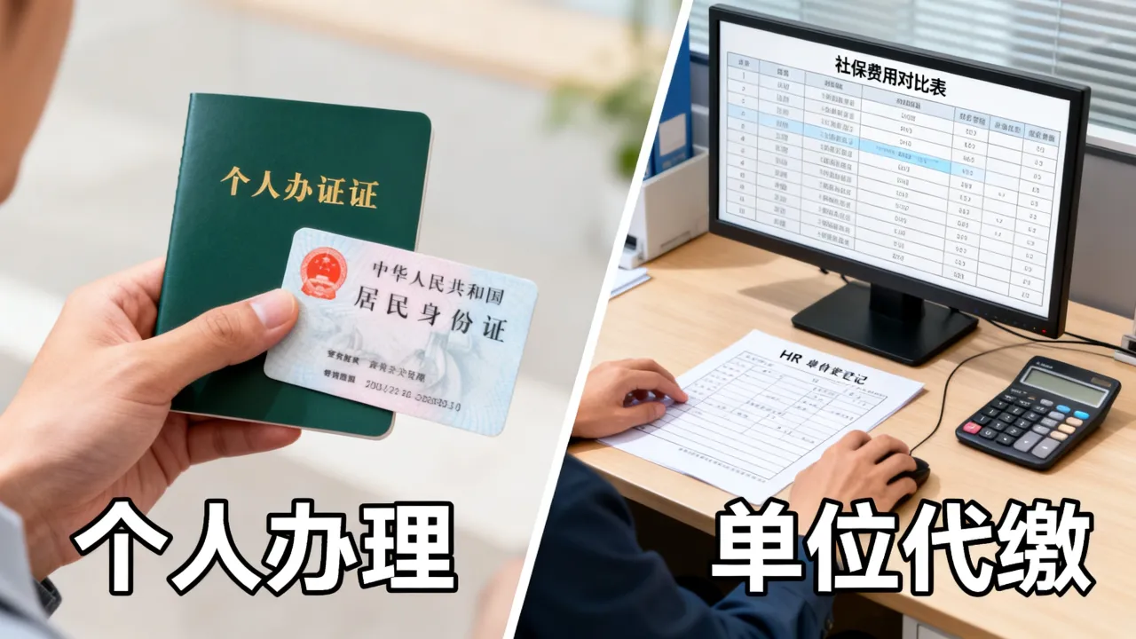 人事代理交保险可靠吗,个人办理社保和单位代缴哪个更划算-图2 人事代理交保险可靠吗,个人办理社保和单位代缴哪个更划算-图2