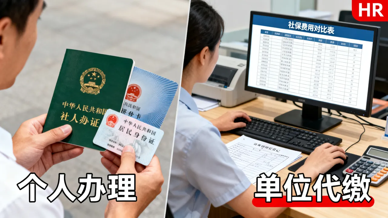 人事代理交保险可靠吗,个人办理社保和单位代缴哪个更划算-图3 人事代理交保险可靠吗,个人办理社保和单位代缴哪个更划算-图3
