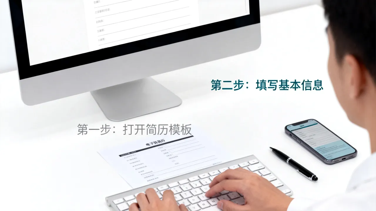 怎么填写电子版简历?附详细步骤教程,超实用