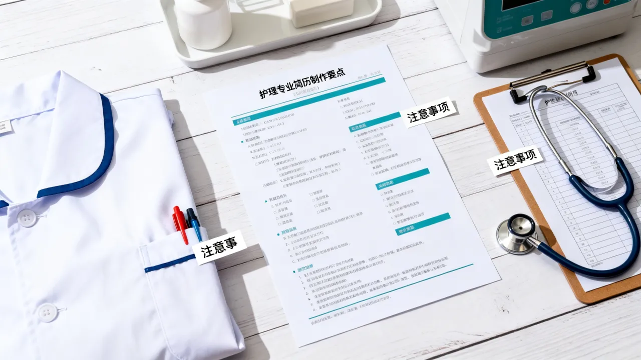 护理专业简历怎么做,有哪些制作要点和注意事项-图2 护理专业简历怎么做,有哪些制作要点和注意事项-图2
