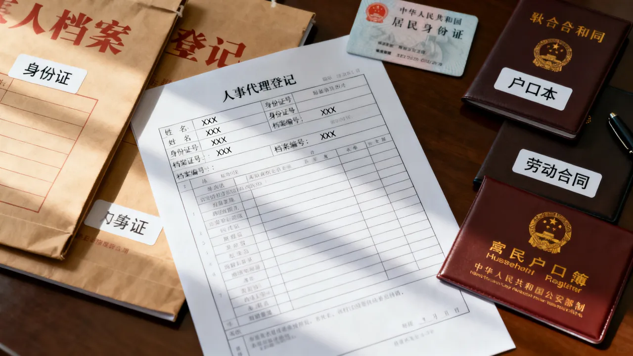 人事代理登记表怎么办理,个人档案托管需要准备哪些材料?