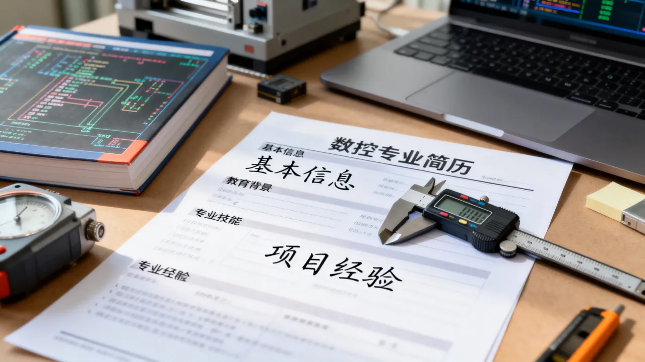 个人简历怎么写数控?数控专业简历制作步骤有哪些-图3 个人简历怎么写数控?数控专业简历制作步骤有哪些-图3