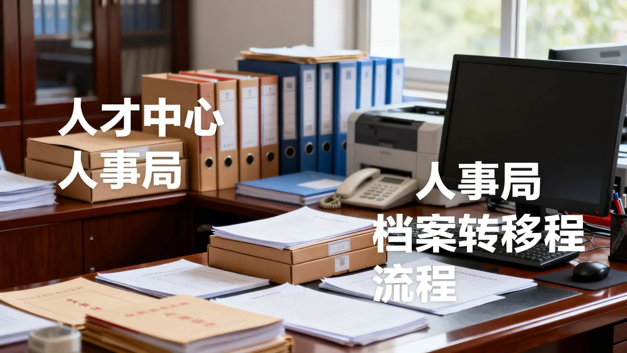 人才中心和人事局有什么区别?,档案怎么转