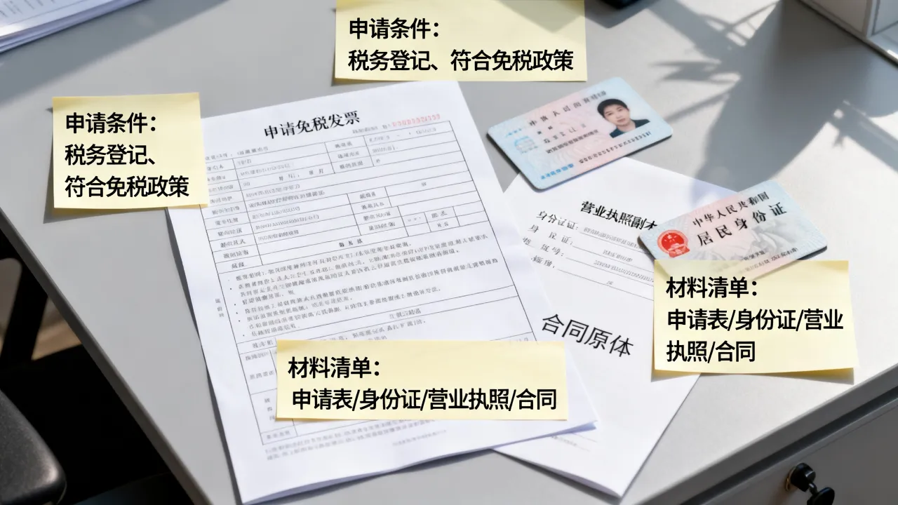 如何申请免税发票，需要什么条件和材料？-图3