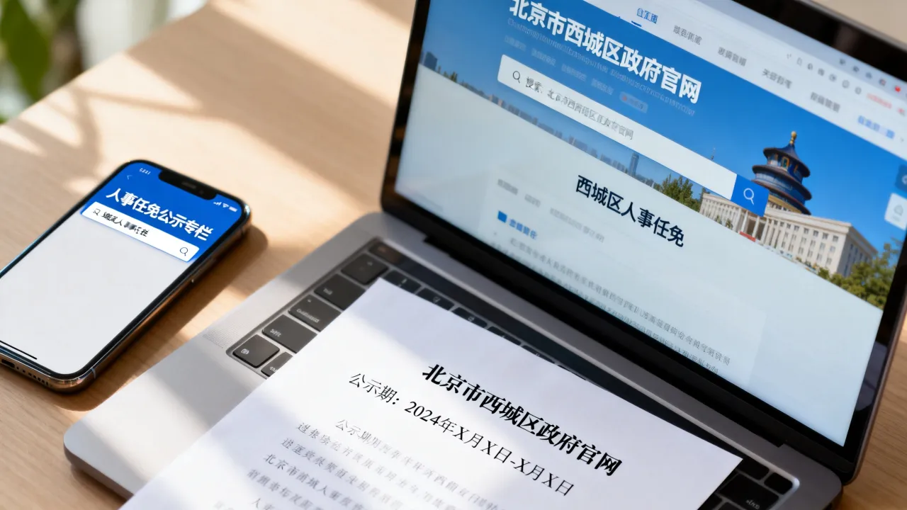 北京市西城区人事任免公示在哪里看？怎么查询-图2