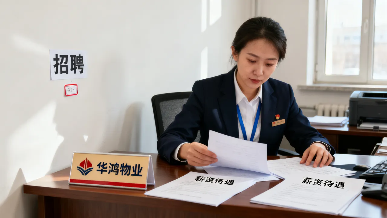 哈尔滨华鸿物业招聘靠谱吗,薪资待遇怎么样