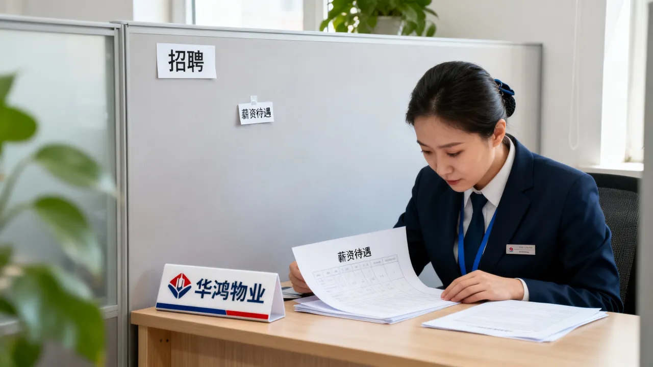 哈尔滨华鸿物业招聘靠谱吗，薪资待遇怎么样-图2