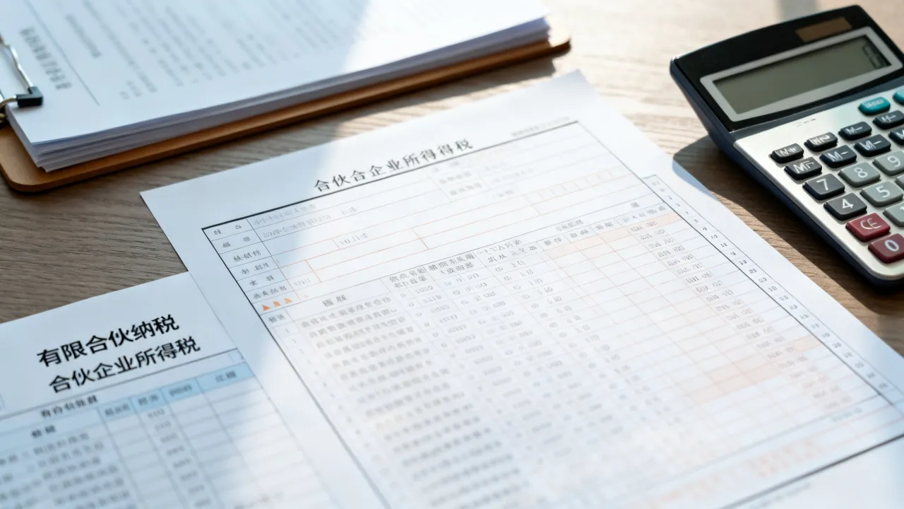 有限合伙如何纳税?合伙企业所得税怎么交更合理-图3 有限合伙如何纳税?合伙企业所得税怎么交更合理-图3
