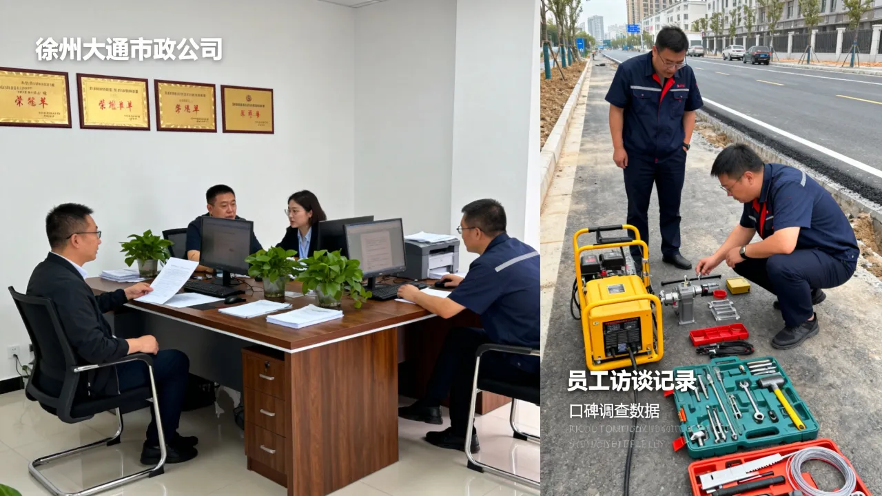 徐州大通市政怎么样,网上口碑和员工待遇到底好不好?-图2 徐州大通市政怎么样,网上口碑和员工待遇到底好不好?-图2