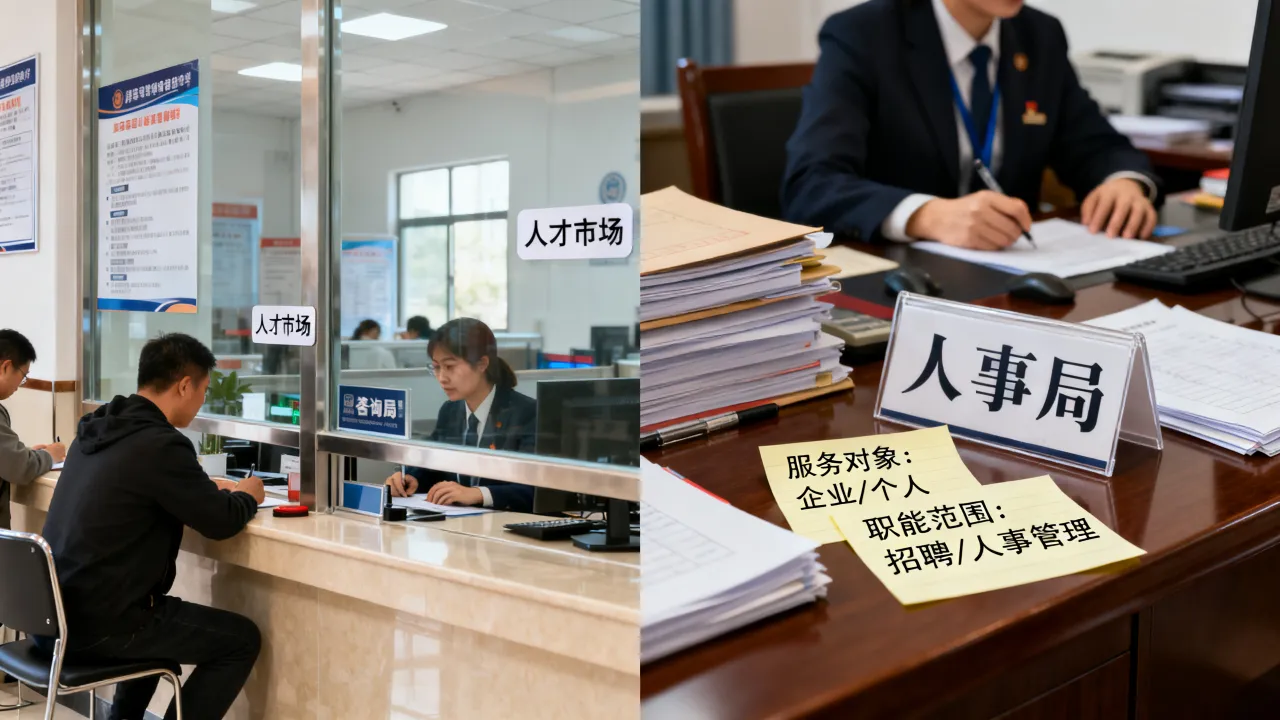 人才市场和人事局的区别是什么,哪个更值得去-图3 人才市场和人事局的区别是什么,哪个更值得去-图3