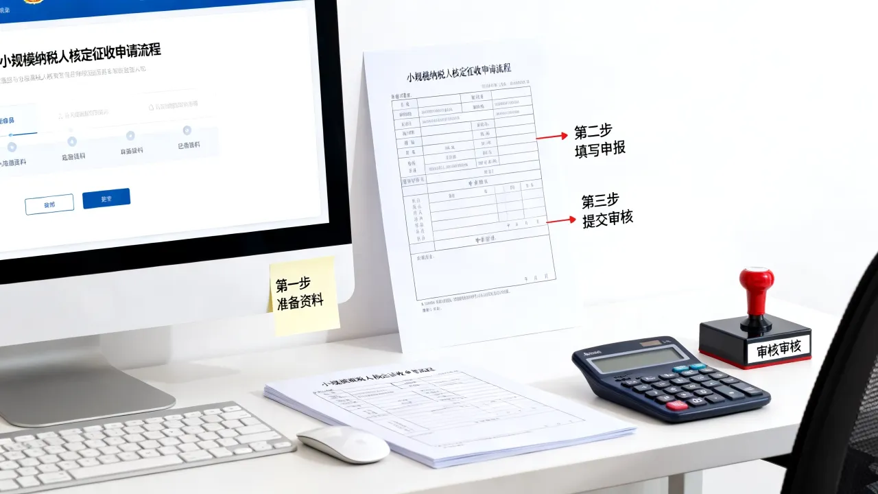 核定征收如何申报?小规模纳税人核定征收申请流程是怎样的?