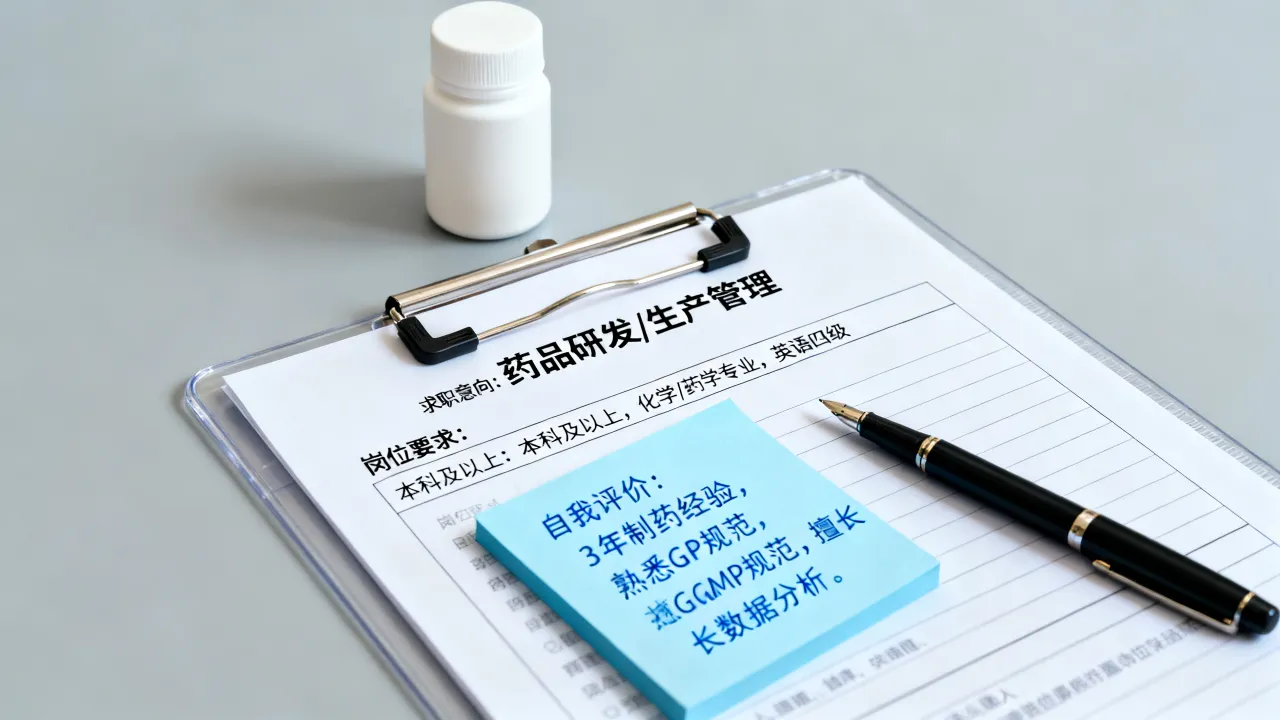 药厂求职意向怎么写？简历自我评价如何突出优势，药厂招聘要求