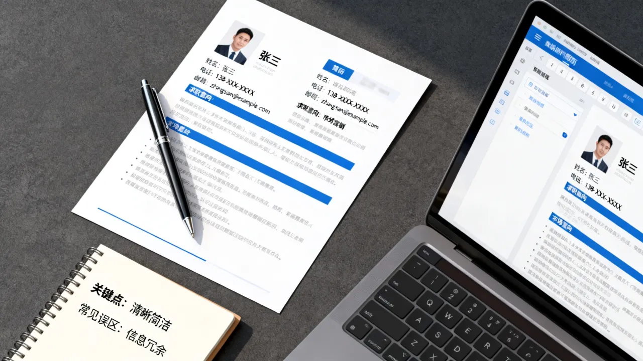 简历个人资料怎么写？有哪些关键点和常见误区？