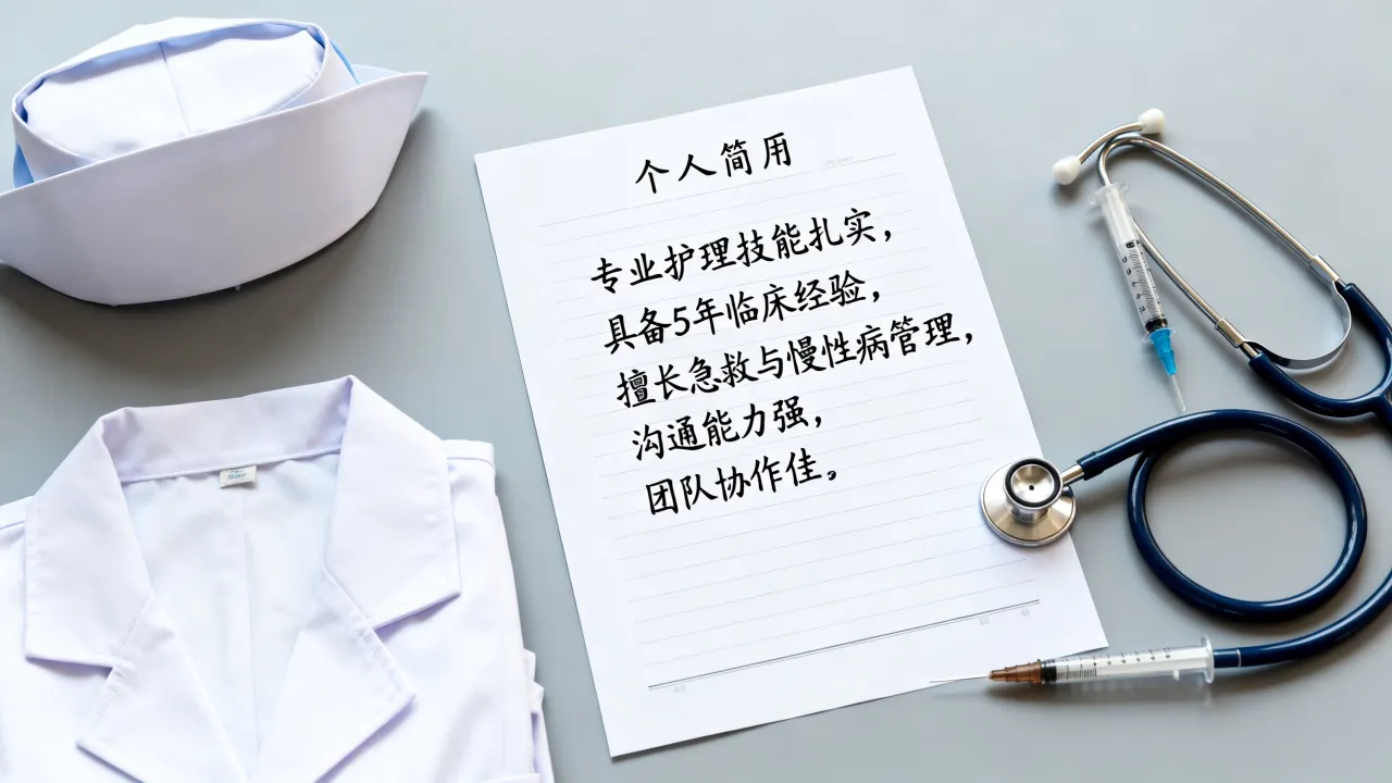 护士怎么写个人简历，护士求职简历的自我评价怎么写-图1