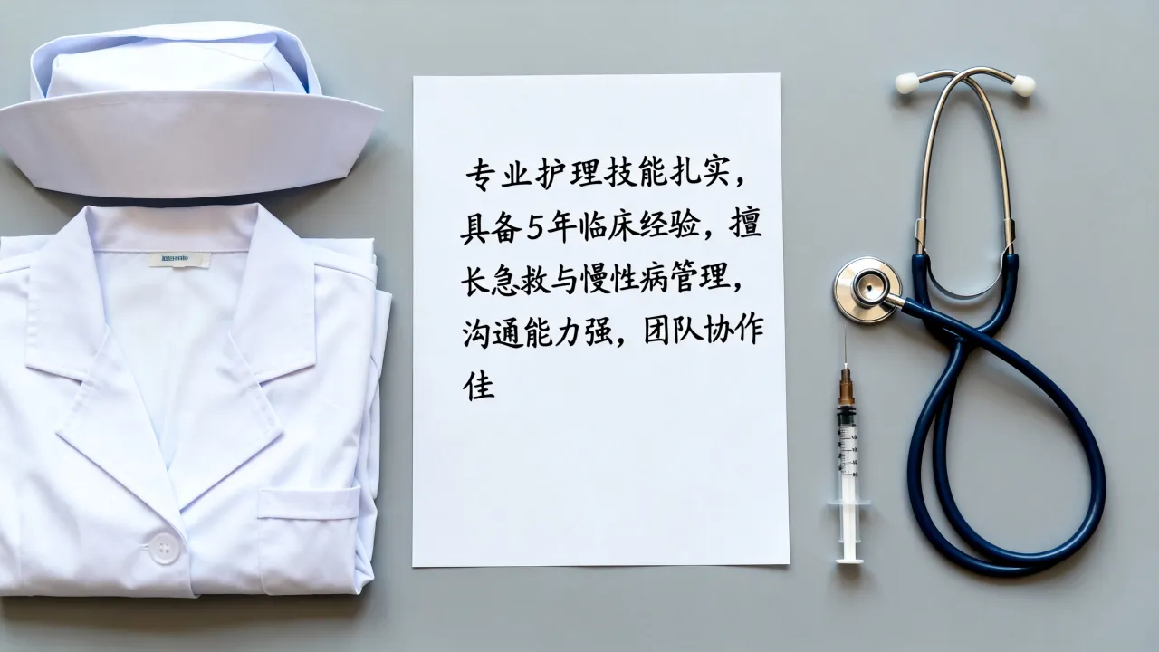 护士怎么写个人简历，护士求职简历的自我评价怎么写-图2