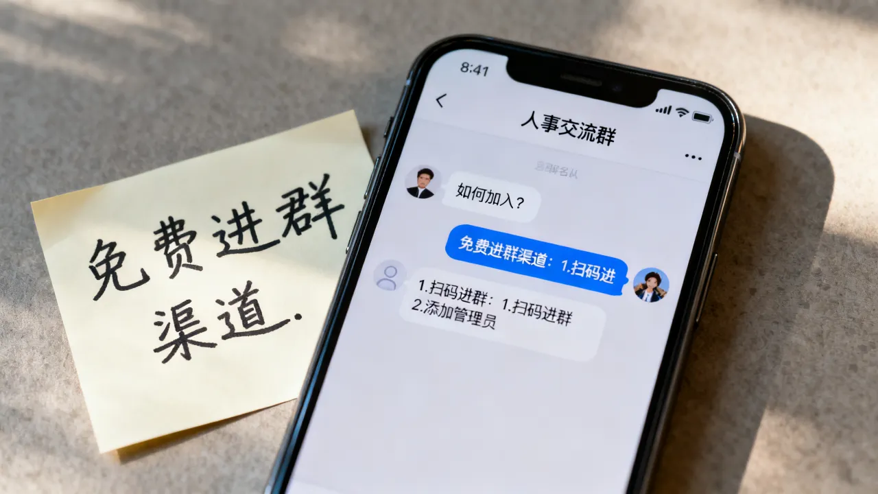 人事交流群怎么加入?有哪些免费进群渠道-图3 人事交流群怎么加入?有哪些免费进群渠道-图3