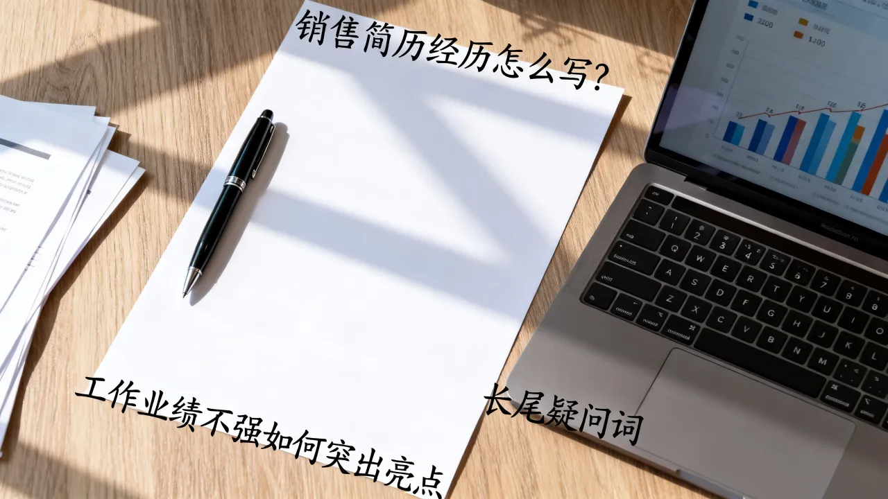 销售简历经历怎么写?工作业绩不强如何突出亮点,长尾疑问词-图1 销售简历经历怎么写?工作业绩不强如何突出亮点,长尾疑问词-图1