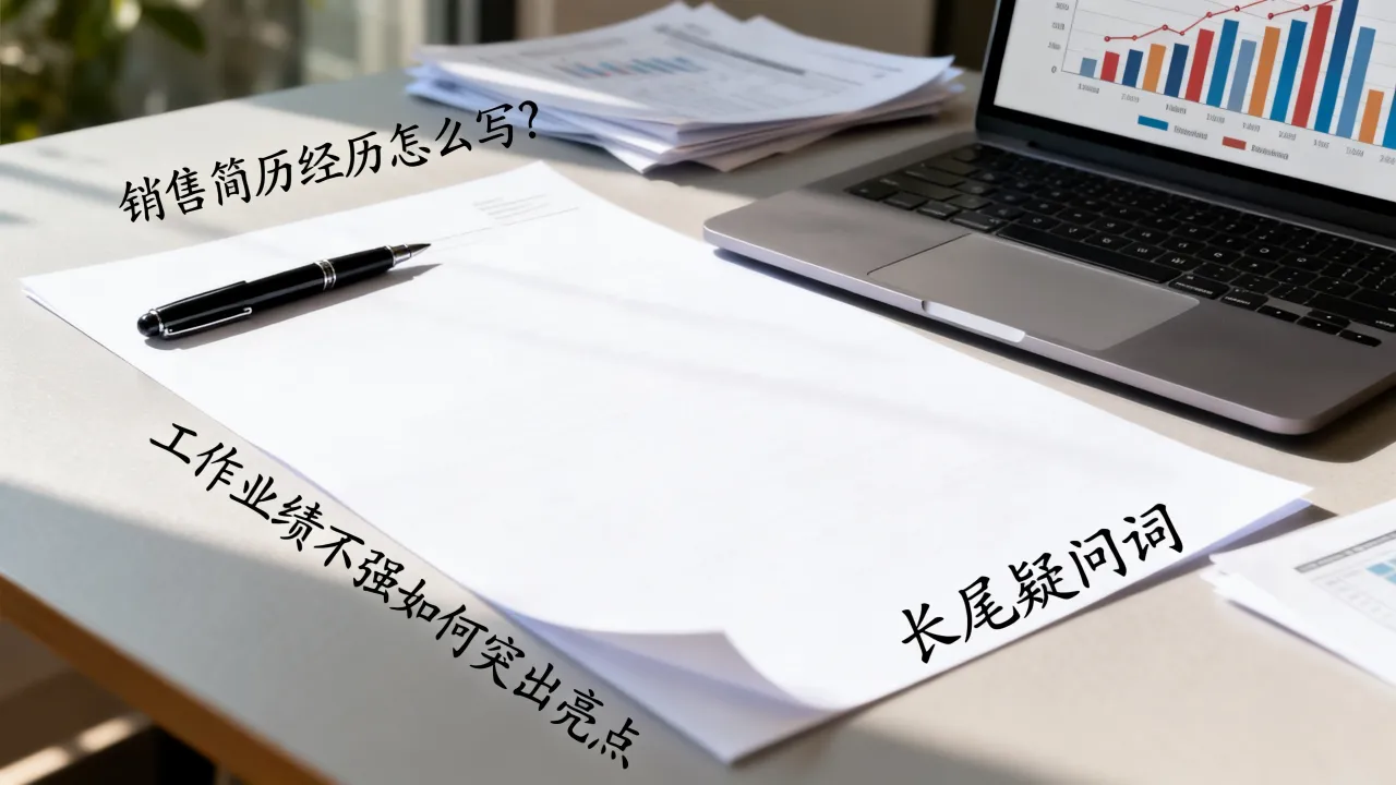 销售简历经历怎么写?工作业绩不强如何突出亮点,长尾疑问词-图2 销售简历经历怎么写?工作业绩不强如何突出亮点,长尾疑问词-图2