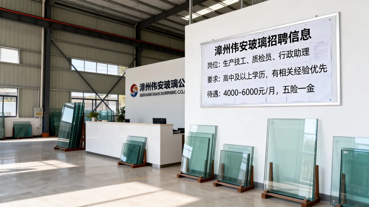漳州伟安玻璃招聘吗？漳州伟安玻璃最新招聘信息有哪些-图1