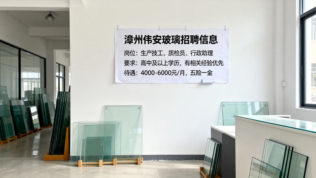 漳州伟安玻璃招聘吗？漳州伟安玻璃最新招聘信息有哪些-图3