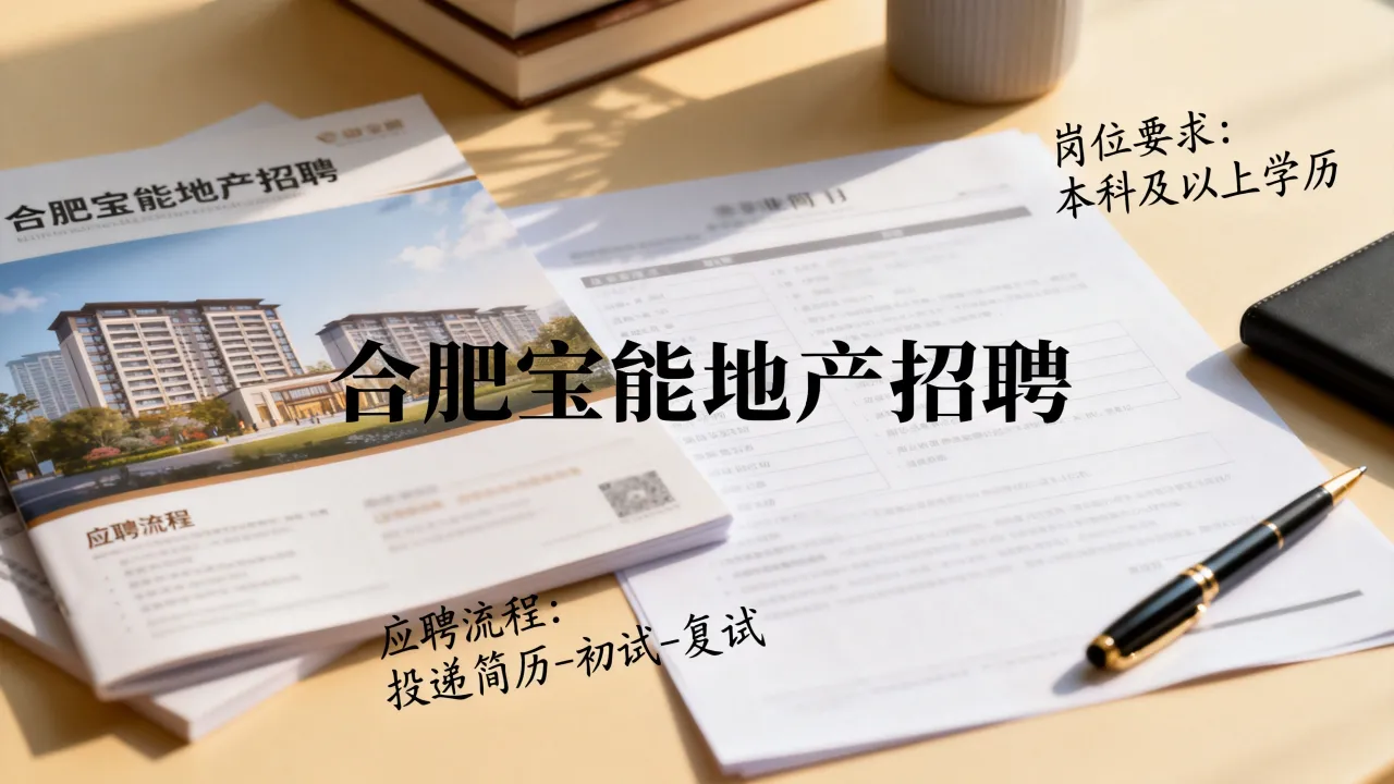合肥宝能地产招聘条件有哪些,怎么应聘?-图1 合肥宝能地产招聘条件有哪些,怎么应聘?-图1