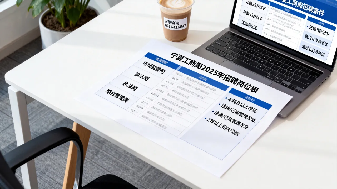 宁夏工商局招聘需要什么条件,2025年有哪些岗位-图3 宁夏工商局招聘需要什么条件,2025年有哪些岗位-图3