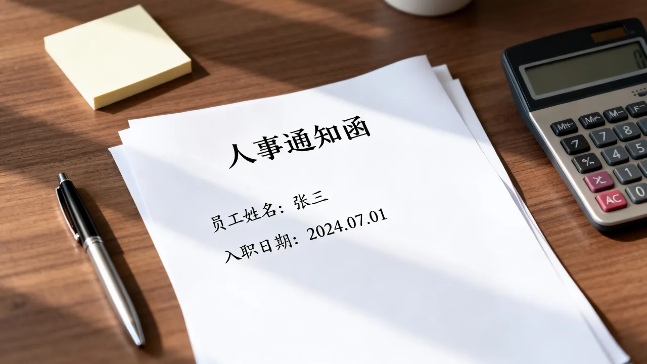 人事通知函怎么写,人事通知函格式是什么-图2 人事通知函怎么写,人事通知函格式是什么-图2