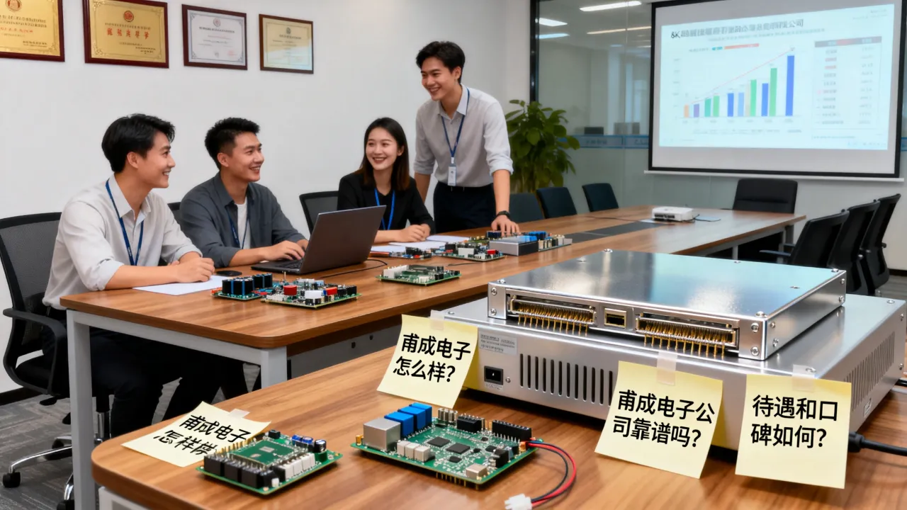 甫成电子怎么样?甫成电子公司靠谱吗?待遇和口碑如何?